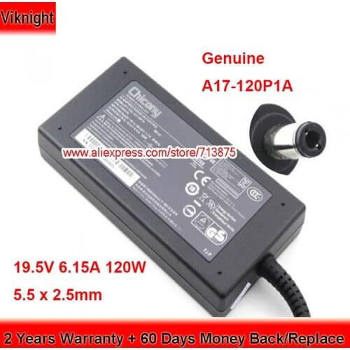 Genuine A17-120P1A 120W 19.5V 6.15A AC Adapter for MSI GE72 GP62 2QE GE60 GE70 GP72-6QF Laptop