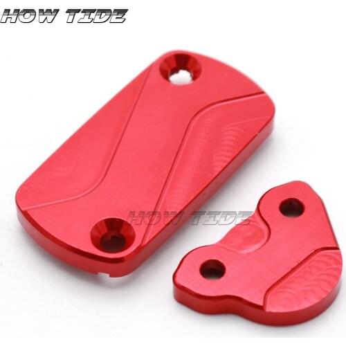 CNC Motorcycle Front Rear Brake Fluid Reservoir Cap Cover For HONDA CRF150R CR125R/250R CRF250R/250X CRF450R CRF450X