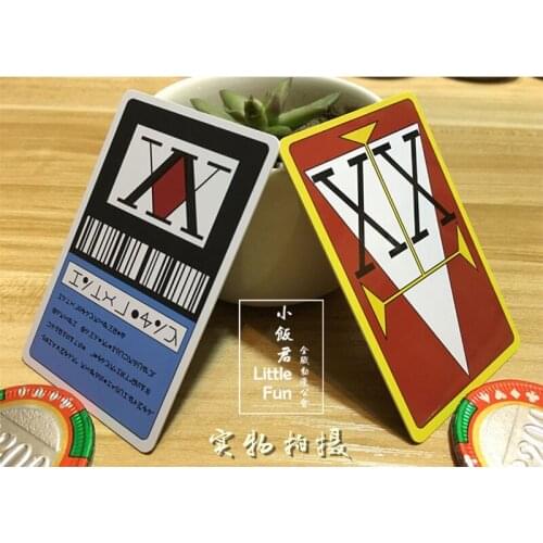 Anime Hunter X Hunter License Card GING FREECSS Hisoka PVC Card