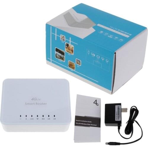 Unlocked 150Mbps 4G LTE CPE Mobile WiFi Wireless Router 2.4GHz WFi Hotspot For SIM Card Slot With Lan Port SIM Card Slot A9SM