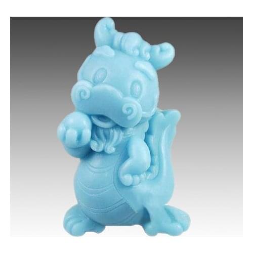 Handmade Soap Silicone Mold Chocolate Moulds Candle Molds Polymer Clay Craft For Cake Form Cooking Tools dragon