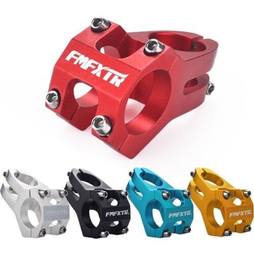 Aluminum Alloy Mountain Bike Handlebar Faucet Accessories Bicycle Downhill Short Handle Climbing Bike Hollow Stem Riser 31.8mm