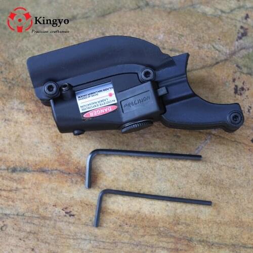 Tactical M92 Red Laser dot sight scope with Lateral Grooves black free shipping