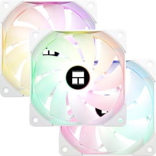 Thermalright TL-C12RW-S X3 Reverse Air Outlet 12CM White Phantom Silent Fan Desktop Chassis Fan