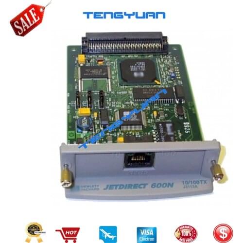 Free shipping JetDirect 600N J3113A 10/100tx Ethernet Internal Print Server Network Card on sale