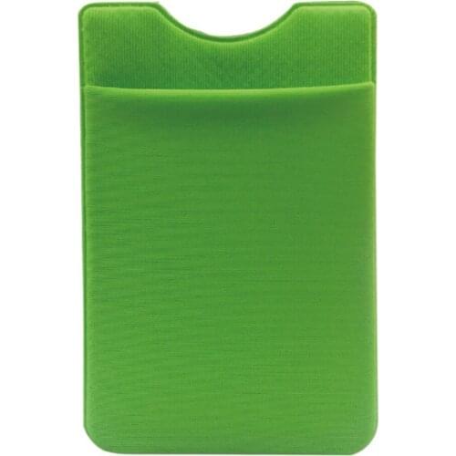 2019 Fashion Elastic Lycra Adhesive Cell Phone ID Credit Card Holder Women Sticker Pocket Wallet Case Card Holder #I