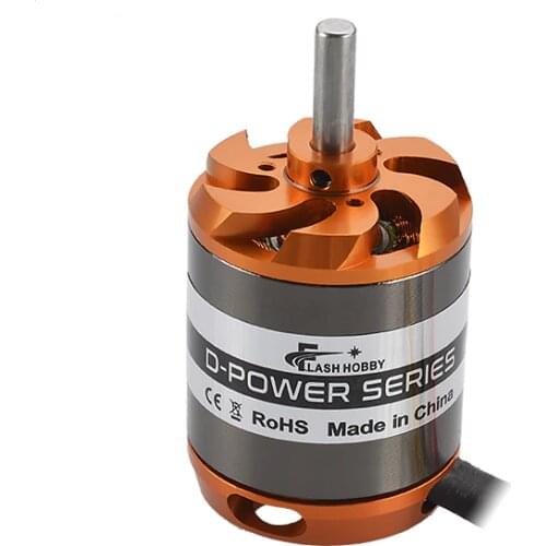 FLASHHOBBY D3548 790KV 900KV 1100KV 3-5S Brushless Motor for RC Model FPV Airplane Fixed -Wing Drones Replacement DIY Parts