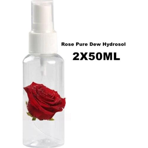 100ML Rose Pure Dew Hydrosol for modulating various facial mask&Skin Care