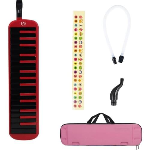 32 Piano Keys Melody Musical Instrument Harmonica Mouth Organ Portable Harmonica Pianica With Box Gift Present