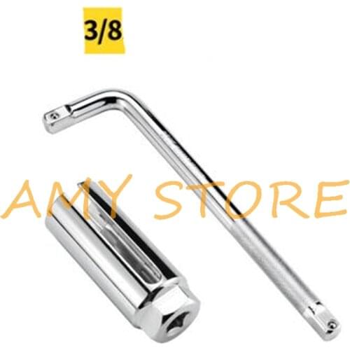 7/8 Inch 22mm Type Hexagonal 3/8 Square Head Removal Socket Wrench Tool for Oxygen Sensor Sleeve on Japanese Car