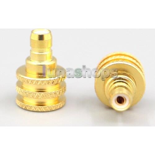 LN007433 1pair Earphone Pin Converter Adapter For Sennheiser IE400 IE500 Male to MMCX Female