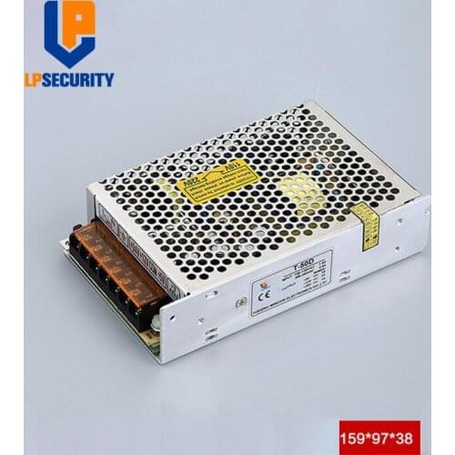 LPSECURITY T 50W D Triple output 5V 12V 24V Switching power supply smps AC to DC