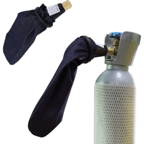 Portable Household Solid CO2 Dry Ice Maker with Collection Bag G5/8 , CGA320 or W21.8-14