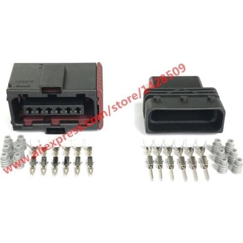 10 Sets 6 Pin 6-929264-2 6-929265-2 Tyco Accelerator Pedal Sensor Connector For Chevrolet Fiat Hyundai VW AUDI Kia Mitsubishi