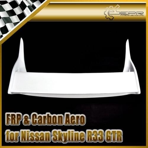 Bodykits For Nissan Skyline R33 GTR OEM FRP Fiber Glass Rear Spoiler
