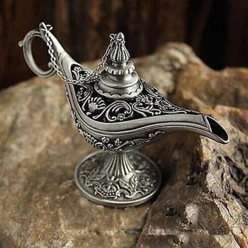 1PCS Retro vintage and gothic Gift Tin Alloy Antique Style Incense Burner Pot For Home Decoration Incense furnace new