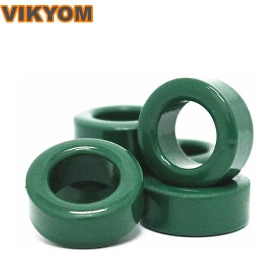 Ferrite Core Toroidal Core 20PCS 25X15X10mm Manganese Zinc Ferrite Chokes Ring Iron Powder Inductor Ferrite Rings Green