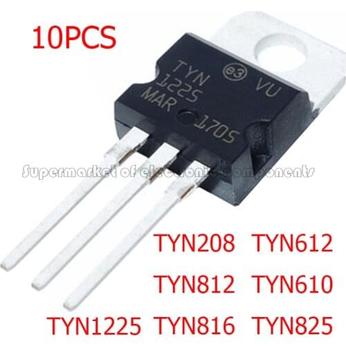 5PCS TYN1225 TYN208 TYN812 TYN816 TYN612 TYN610 TYN825 TO-220 three-terminal transistor New Original