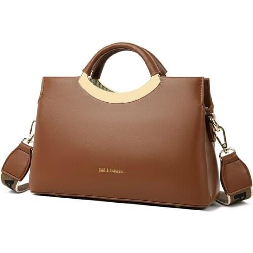 Annmouler Fashion Design Women Handbags Pu Leather Shoulder Bag Quality Tote Purse Top-handle Crossbody Messenger Bag