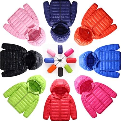 Kids Baby Boys Jacket Parka Lightweight down Cotton Kids Jacket Boys Outerwear enfant Coats Baby Clothes girl jacket windbreaker