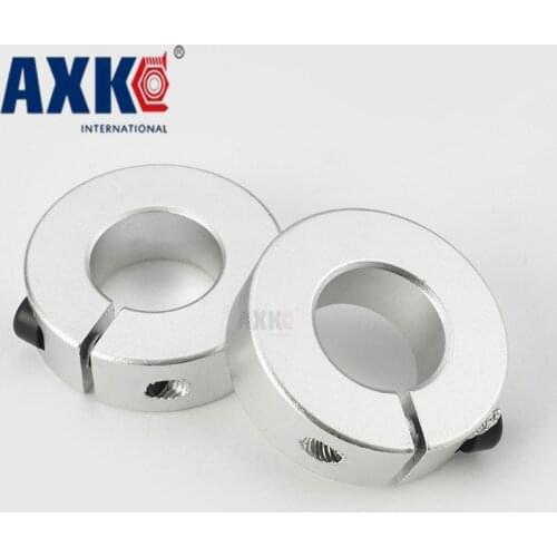 SCH SCS Fixed Ring Open Type Limit Shaft Retaining Locator Aluminum Alloy Surface Anodizing Optical Clamp SCSAW 1PCS