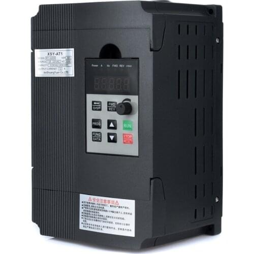 New 2.2KW 3HP Single Phase Variable Frequency Inverter Drive Inverter VSD VFD Input 1PH Output 3PH PWN Control