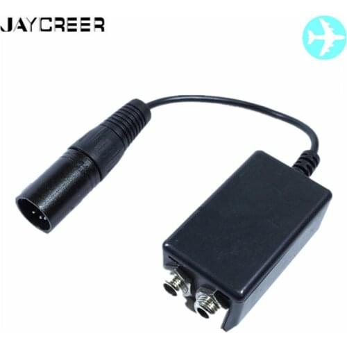 JayCreer Aviation Headset GA Dual Plugs to Airbus XLR 5 Pin Adapter