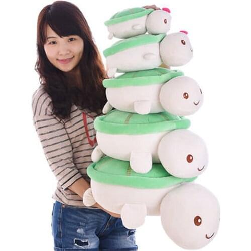 Kawaii Plush Stuffed Animals Soft Toys Keychain Lot Dolls Kawaii Toys PP Cotton Plush/Nano Doll Tortoise CC50MR