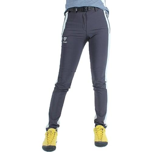 MONPIC Women`s summer quick-dry slim elastic hiking pants ladies waterproof breathable Trekking cycling climbing trousers