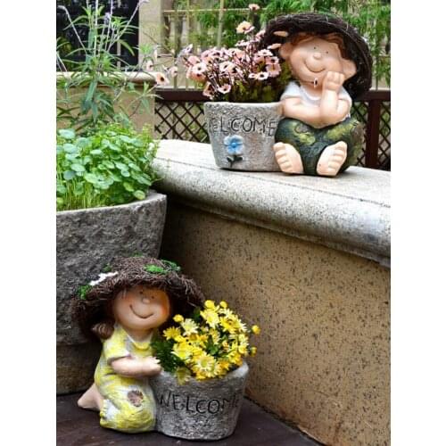 Outdoor Garden Decoration Villa Garden Home Decoration Flower Pot Decoration Landscape