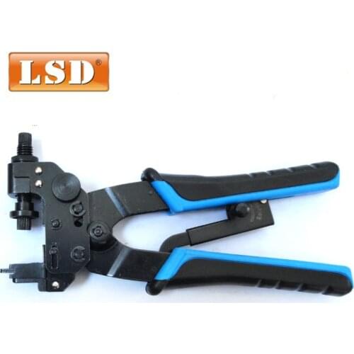 COMPRESSION CRIMPING TOOLS For Crimping F,BNC,RCA,RG 59, RG6 F type cable pliers multi function tools CCTV/CATV RJ45 crimper