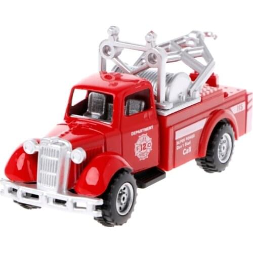 Operation Van Vintage Vehicles Model Kids Playing Car Toy Roleplay Action 4 COLOR