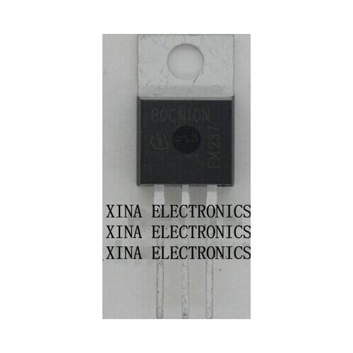 IPP80CN10N 80CN10N 13A/100V TO-220 ROHS ORIGINAL 10PCS/lot Free Shipping Electronics composition kit