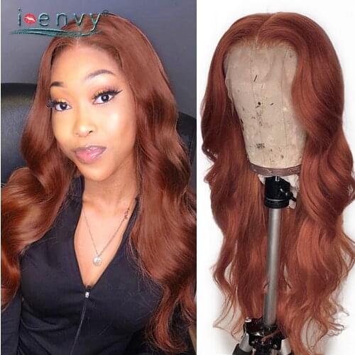 Orange Brown Body Wave Human Hair Lace Front Wigs Dark Brown Wig Transparent Lace Brazilian Blonde Lace Front Wigs Black Women