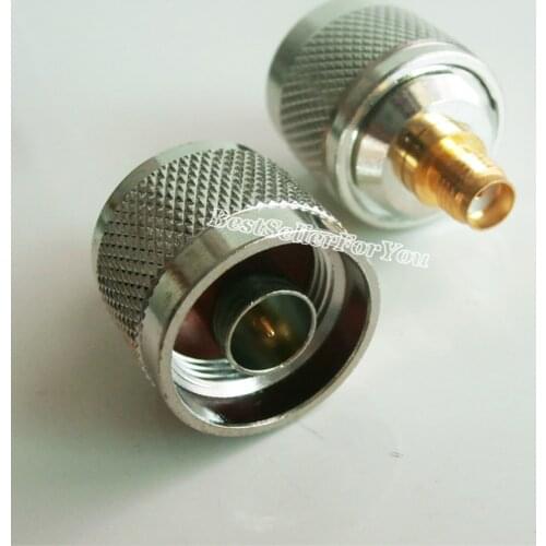 1Pcs Adapter N Type Male Plug to SMA Female Jack RF Coaxial Converter Connector