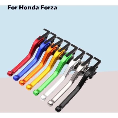 Suitable For Honda Forza CNC Aluminum Alloy Handle Pull Rod Accessories Modified Long Brake And Clutch Horn drop handlebar