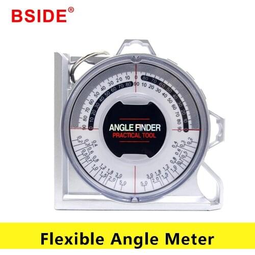 Angle Finder Portable Flexible Angle Meter Angle Floor Tile Leveling Bricklayer Tool Level Bubble Woodworking Tool