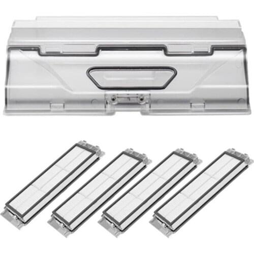 For Xiaomi Roborock T7 T7 PRO Home Accessories Robot Vacuum Cleaner Spare Parts Hepa Filter Dust Box