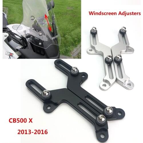 2015 For HONDA CB500 X CB500X CB 500 X 2013-2016 Motorcycle Accessories Windscreen Adjusters Airflow Adjustable Windscreen Wind