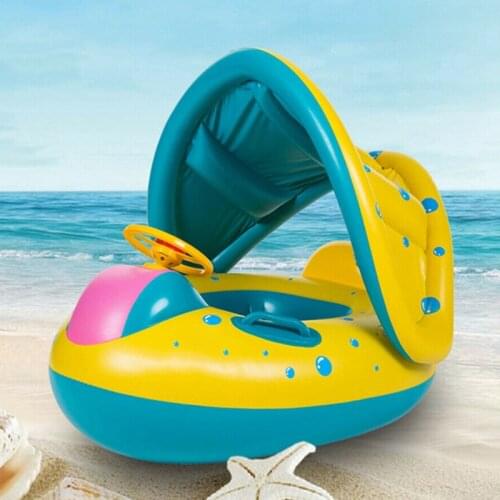 2020 Sea Baby Swim Ring Inflatable Float Floating Swimming Pool Water Seat Lounge Toy