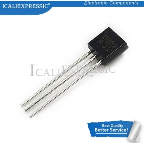 5PCS 2SD882P D882P TO-92L In Stock