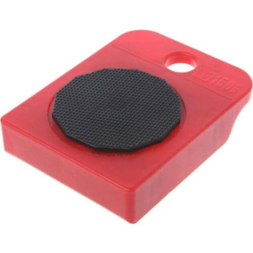 5pcs Furniture Lifter Slider Kit Heavy Stuff Mover Tool Wheeled Roller Wheel Bar U50E