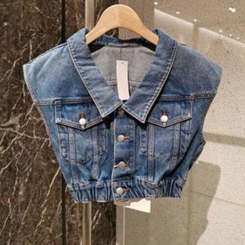 Женские джинсовые жилеты Bugilaku China At AliExpress