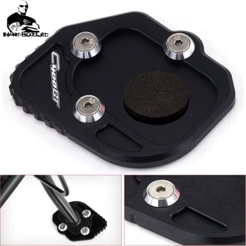 C 400 C400 GT/X Side Stand Extension Pad Kickstand Enlarger Support Extension Support Plate For BMW C400GT C400X 2018 2019 2020
