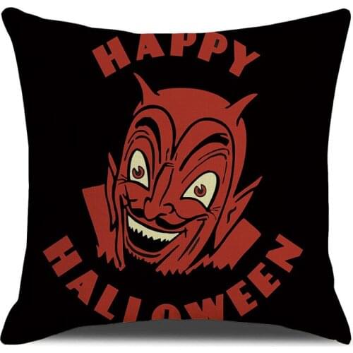GY0171 HolloweenCushion Case (No Filling) 1PC Polyester Home Decor Bedroom Decorative Sofa Car Throw Pillows