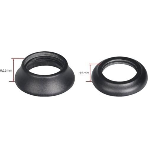 Carbon Fiber Bicycle Wrist Set Tapered Washer Stem Cover Wrist Set Horn Cover Ring 8mm/15mm Black Gray Silver Bicycle Headset