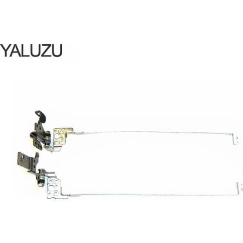 YALUZU Laptop Lcd Hinges Kit for ASUS X550D X550DP K550D K550ZA X550ZA X550Z LEFT & RIGHT HINGE SET 13N0-PPM0201 13N0-PPM0301 Hi