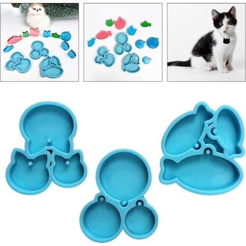 Pendants Epoxy Resin Mold Hanging Tag Listed Silicone Mould DIY Crafts Jewelry Casting Tools