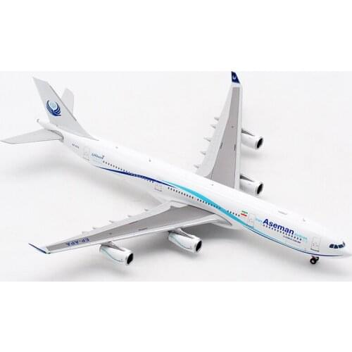 1/400 Iran Aseman Airlines A340-300 EP-APA Diecast Alloy Aircraft Plane Model Airplanes For Collectible Souvenir Collection Toy