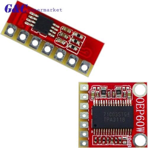 OEP3W OEP30W OEP60W Double Channel Digital Amplifier Board Module Diy Amplifier Kit 30W D Class diy electronics